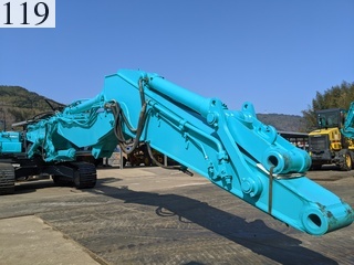 中古建設機械 中古 コベルコ建機 KOBELCO 解体機 ロングフロント・ハイリフト SK350DLC-8
