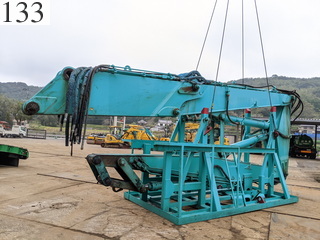 中古建設機械 中古 コベルコ建機 KOBELCO 解体機 ロングフロント・ハイリフト SK350DLC-8