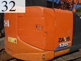 中古建設機械 中古   油圧ショベル・バックホー ０．４－０．５立米 ZX135US-6