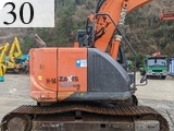 中古建設機械 中古 日立建機 HITACHI 解体機 ロングフロント・ハイリフト ZX135USK-5B