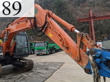 中古建設機械 中古 日立建機 HITACHI 解体機 ロングフロント・ハイリフト ZX135USK-5B