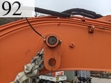 中古建設機械 中古 日立建機 HITACHI 解体機 ロングフロント・ハイリフト ZX135USK-5B