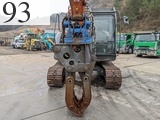 中古建設機械 中古 日立建機 HITACHI 解体機 ロングフロント・ハイリフト ZX135USK-5B