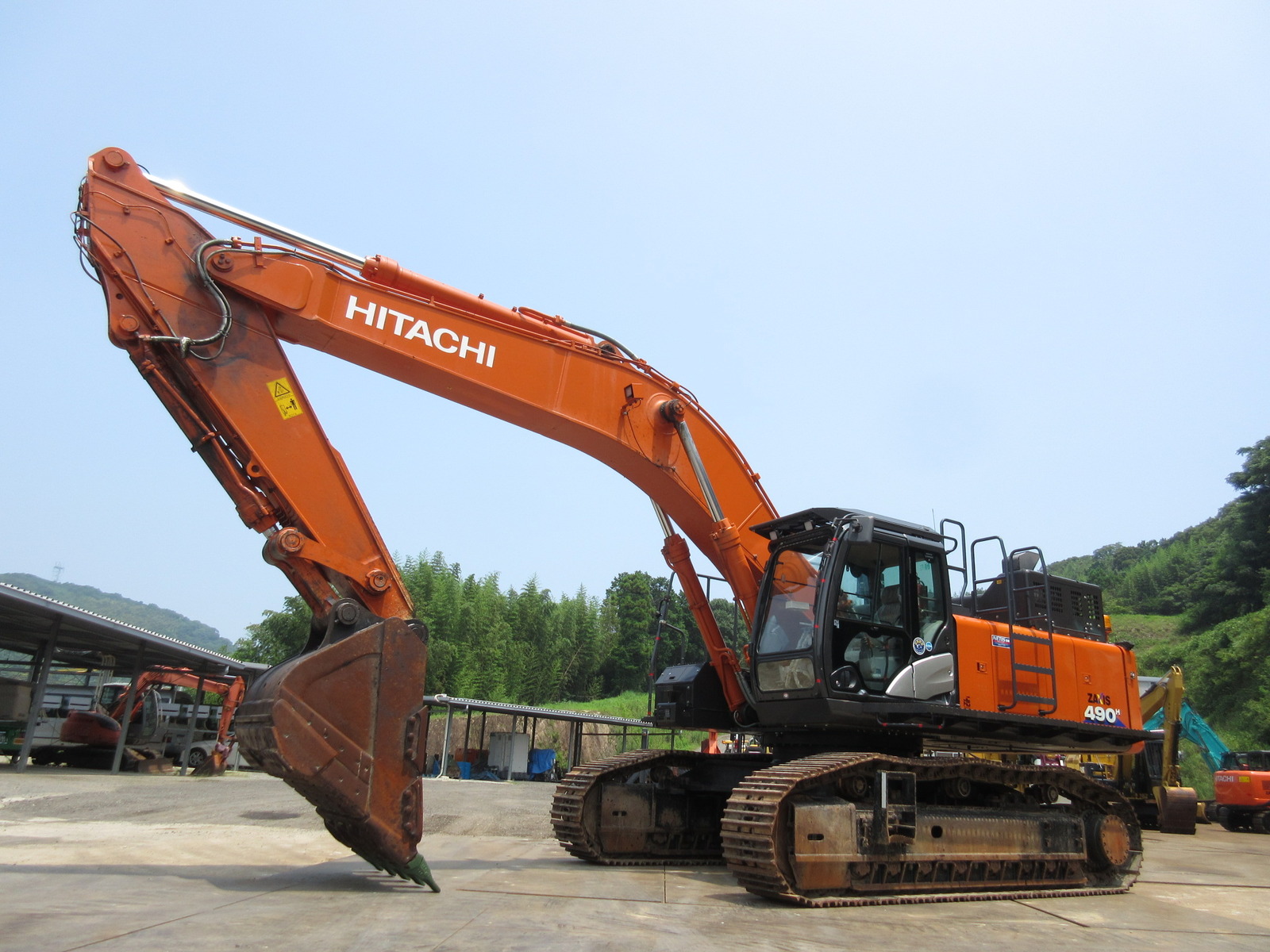 Used Construction Machine Used HITACHI Excavator 1.0~m3 ZX490H-6 Photos