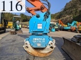 中古建設機械 中古   林業機械 グラップル・ウインチ・排土板 ZX75US-5B