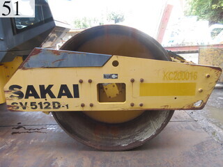 Used Construction Machine Used SAKAI SAKAI Roller Vibration rollers for earthwork SV512D-1