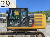 中古建設機械 中古 キャタピラー CAT 解体機 バックホー解体仕様 316EL