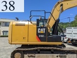 中古建設機械 中古 キャタピラー CAT 解体機 バックホー解体仕様 316EL