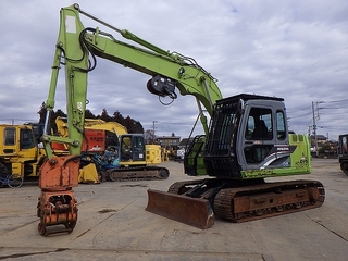 Used Construction Machine Used KATO Forestry excavators Grapple / Winch / Blade HD513MRV Photos