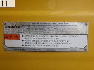 Used Construction Machine Used KOMATSU KOMATSU Excavator 0.7-0.9m3 PC200-11