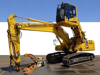 Used Construction Machine Used KOMATSU Material Handling / Recycling excavators Grapple PC200LC-11 Photos