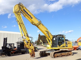 Used Construction Machine Used KOMATSU Demolition excavators Long front PC210LC-10 Photos