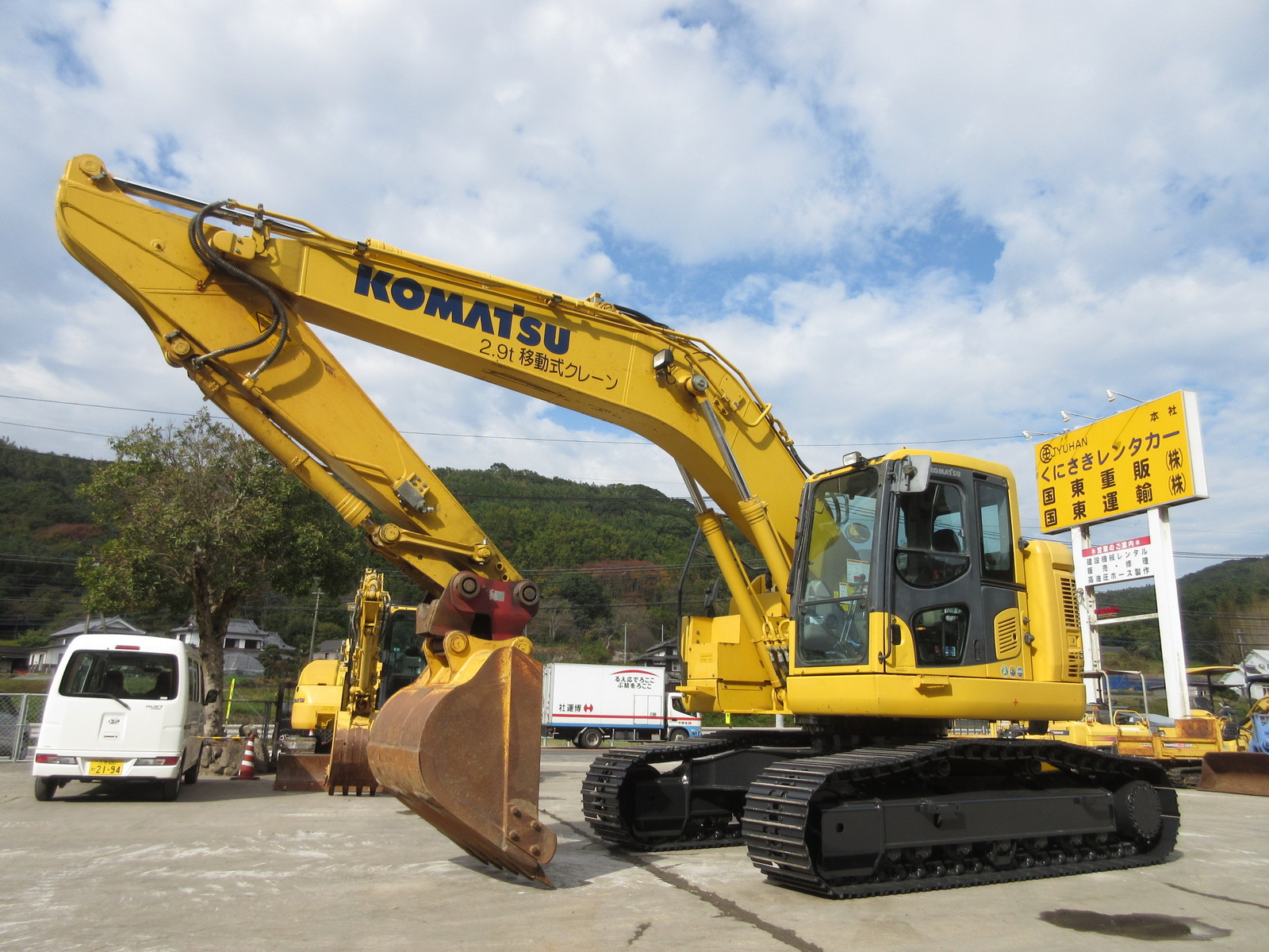 Used Construction Machine Used KOMATSU Excavator 0.7-0.9m3 PC228US-10 Photos
