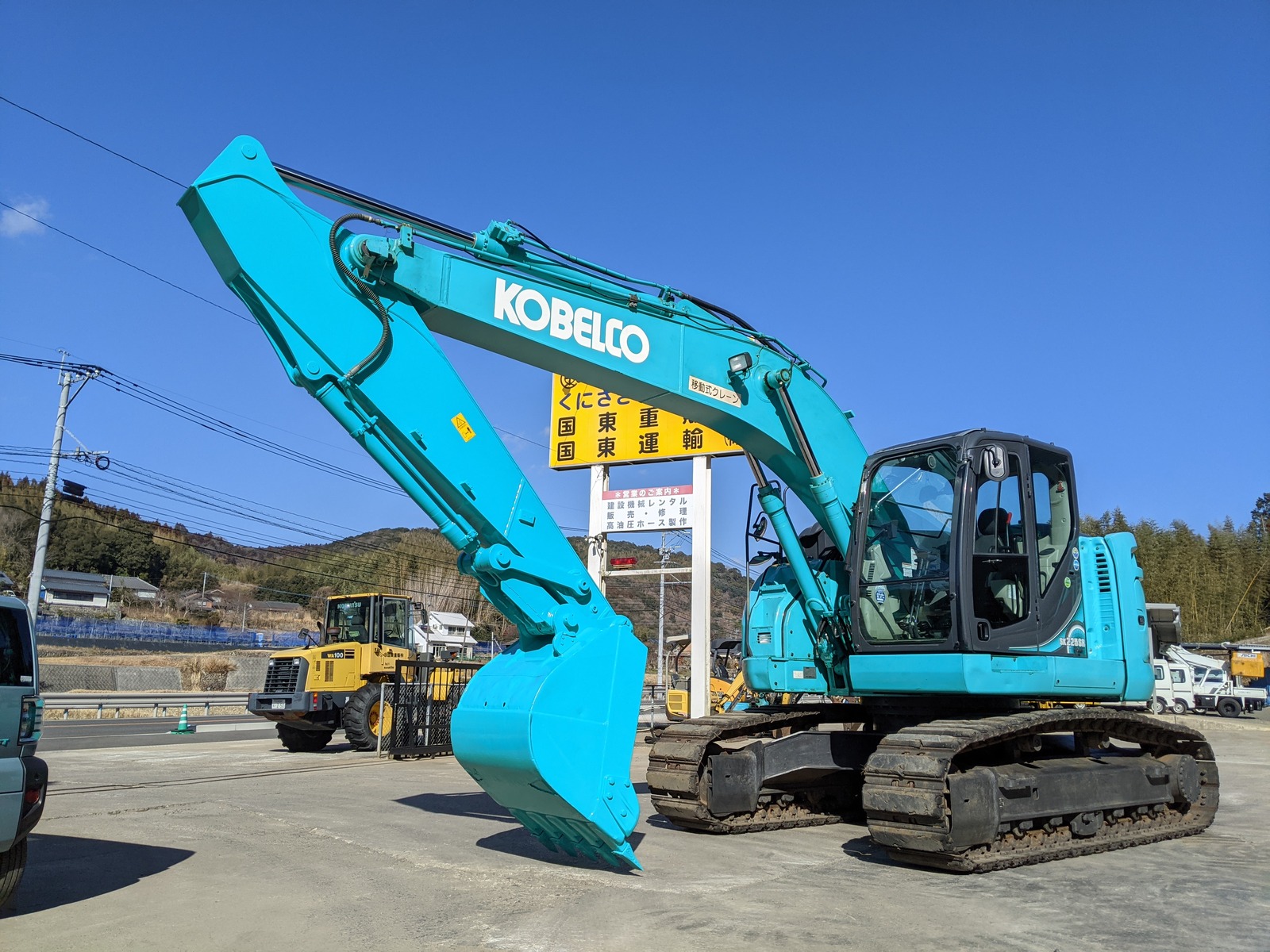 Used Construction Machine Used KOBELCO KOBELCO Excavator 0.7-0.9m3 SK225SR-5