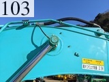 中古建設機械 中古 コベルコ建機 KOBELCO 油圧ショベル・バックホー ０．７－０．９立米 SK225SR-5