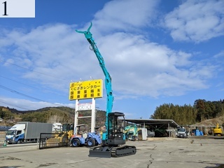 中古建設機械 中古 コベルコ建機 KOBELCO 解体機 ミニモク SK30UR-5