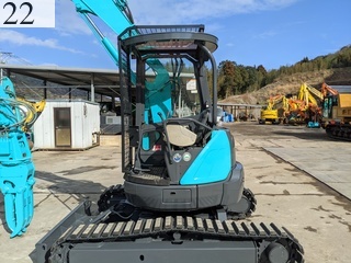 中古建設機械 中古 コベルコ建機 KOBELCO 解体機 ミニモク SK30UR-5