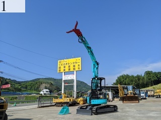 中古建設機械 中古 コベルコ建機 KOBELCO 解体機 ミニモク SK30UR-6