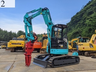 中古建設機械 中古 コベルコ建機 KOBELCO 解体機 ミニモク SK30UR-6