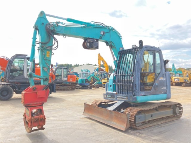 Used Construction Machine Used KOBELCO Forestry excavators Grapple / Winch / Blade SK70SR-2F Photos