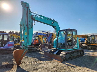 Used Construction Machine Used KOBELCO Excavator 0.2-0.3m3 SK75SR-3E Photos