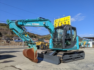 Used Construction Machine Used KOBELCO Excavator 0.2-0.3m3 SK75SR-3E Photos