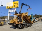 中古建設機械 中古   林業機械 フォワーダ・クローラ キャリア MST-600VDL