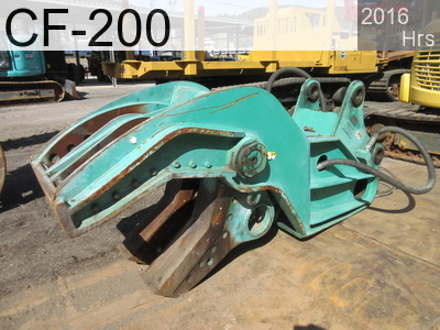 Used Construction Machine Used UEDA INDUSTRIES Cutter Cutter Force CF-200 #160147, 2016Year -Hours