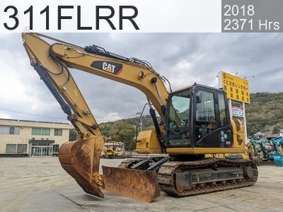 Used Construction Machine Used CATERPILLAR Excavator 0.4-0.5m3 311FLRR #JFT10437, 2018Year 2371Hours