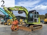 中古建設機械 中古 加藤製作所 KATO 林業機械 グラップル・ウインチ・排土板 HD308USV