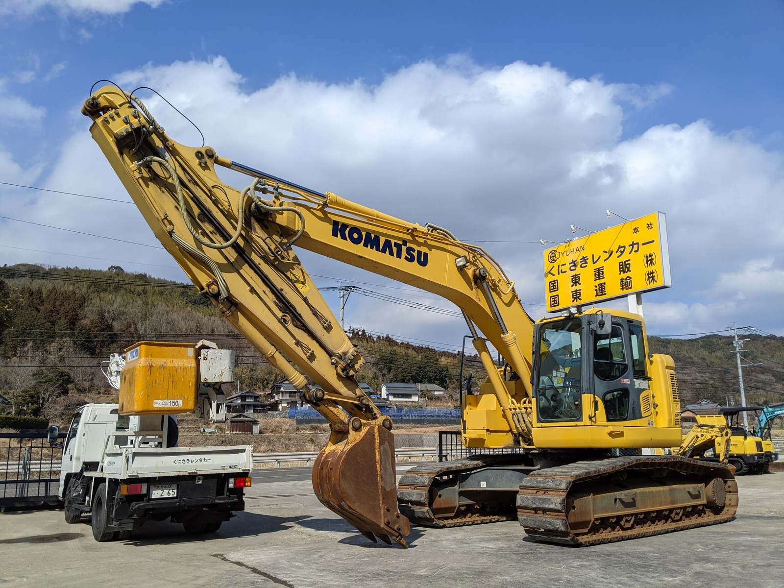 Used Construction Machine Used KOMATSU KOMATSU Excavator 0.7-0.9m3 PC228USLC-10