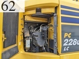 中古建設機械 中古 コマツ KOMATSU 油圧ショベル・バックホー ０．７－０．９立米 PC228USLC-10