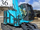 中古建設機械 中古 コベルコ建機 KOBELCO 林業機械 グラップル・ウインチ・排土板 SK135SR-3F