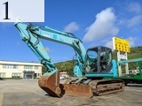中古建設機械 中古 神戸製鋼所 KOBE STEEL 油圧ショベル・バックホー ０．４－０．５立米 SK135SR-3