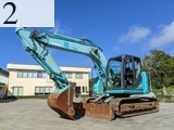 中古建設機械 中古 神戸製鋼所 KOBE STEEL 油圧ショベル・バックホー ０．４－０．５立米 SK135SR-3