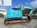 中古建設機械 中古 神戸製鋼所 KOBE STEEL 油圧ショベル・バックホー ０．４－０．５立米 SK135SR-3