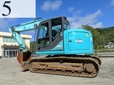 中古建設機械 中古 神戸製鋼所 KOBE STEEL 油圧ショベル・バックホー ０．４－０．５立米 SK135SR-3