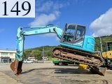 中古建設機械 中古 神戸製鋼所 KOBE STEEL 油圧ショベル・バックホー ０．４－０．５立米 SK135SR-3
