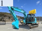 中古建設機械 中古 コベルコ建機 KOBELCO 油圧ショベル・バックホー ０．４－０．５立米 SK135SR-5