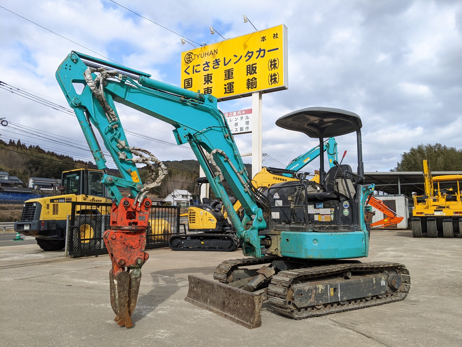 Used Construction Machine Used KOBELCO KOBELCO Excavator ~0.1m3 SK30SR-6