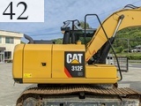 中古建設機械 中古 キャタピラー CAT 油圧ショベル・バックホー ０．４－０．５立米 312FGC