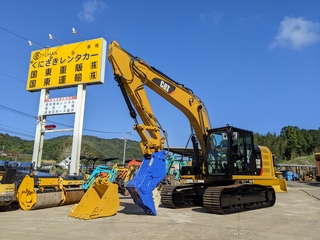 中古建設機械 中古 キャタピラー 解体機 バックホー解体仕様 316EL 写真