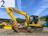 中古建設機械 中古 コマツ KOMATSU 油圧ショベル・バックホー ０．４－０．５立米 PC128US-11