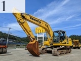 中古建設機械 中古 コマツ KOMATSU 油圧ショベル・バックホー ０．７－０．９立米 PC200-11