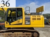 中古建設機械 中古 コマツ KOMATSU 油圧ショベル・バックホー ０．７－０．９立米 PC200-11