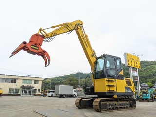 Used Construction Machine Used SUMITOMO Forestry excavators Grapple / Winch / Blade SH120-7 Photos