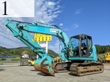 中古建設機械 中古 コベルコ建機 KOBELCO 油圧ショベル・バックホー ０．４－０．５立米 SK135SR-3