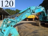 中古建設機械 中古 コベルコ建機 KOBELCO 油圧ショベル・バックホー ０．４－０．５立米 SK135SR-3