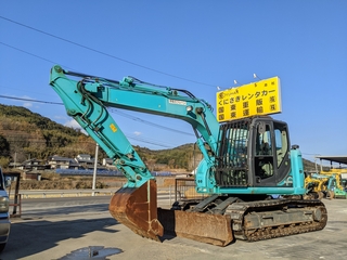 中古建設機械 中古 コベルコ建機 油圧ショベル・バックホー ０．４－０．５立米 SK135SR-5 写真