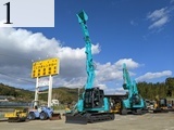 中古建設機械 中古 コベルコ建機 KOBELCO 解体機 ロングフロント・ハイリフト SK135SRD-3